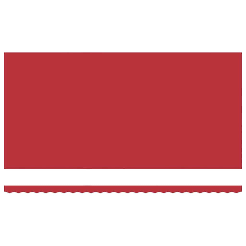 Automatisk Utrekksmarkise i Rød, 600 x 350 cm