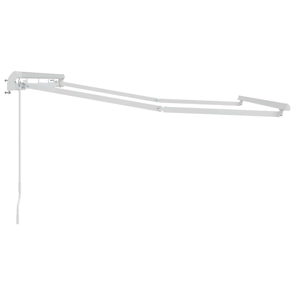 Markiseramme Hvit 3 x 2 m Metall