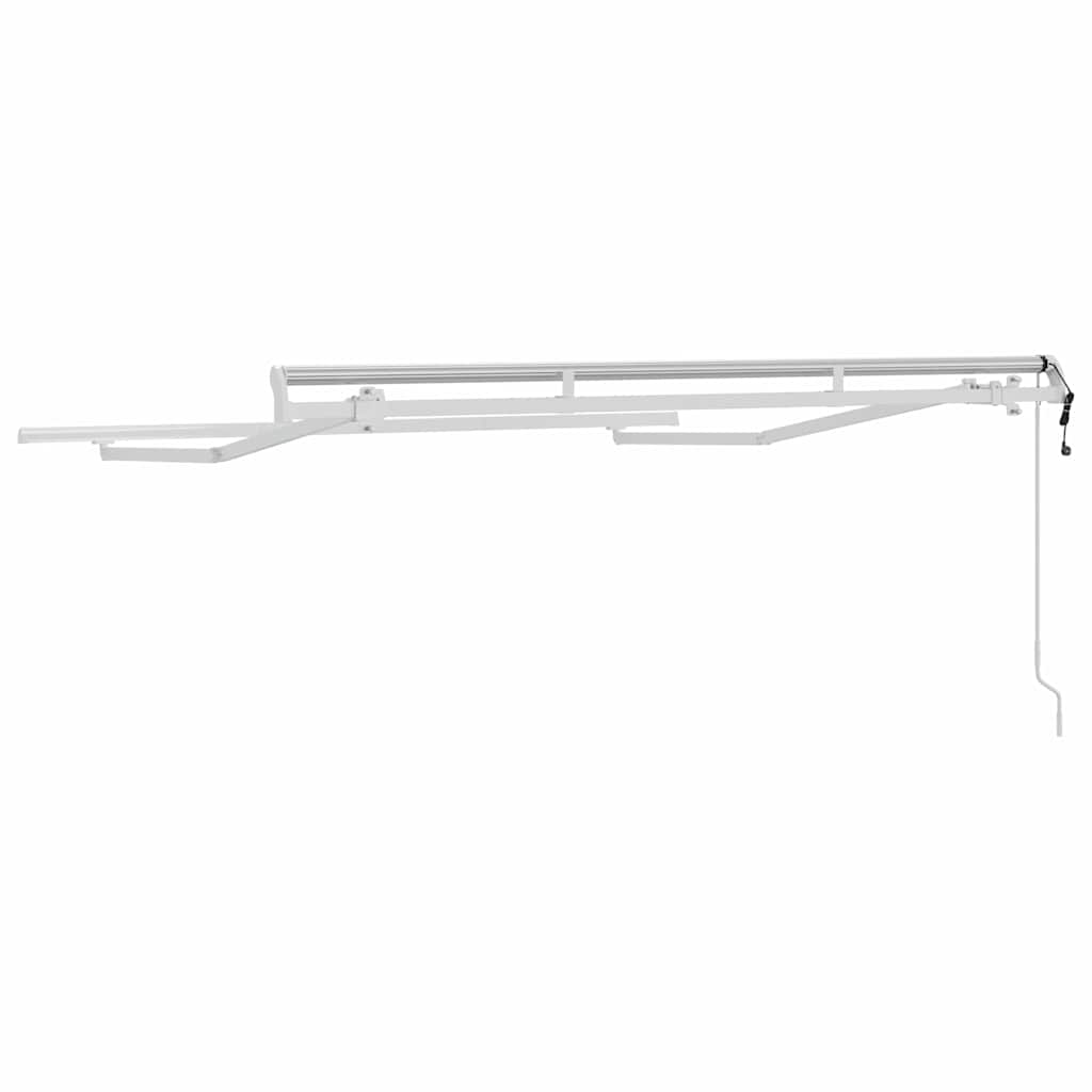 Markiseramme Hvit 2.5 x 2 m Metall