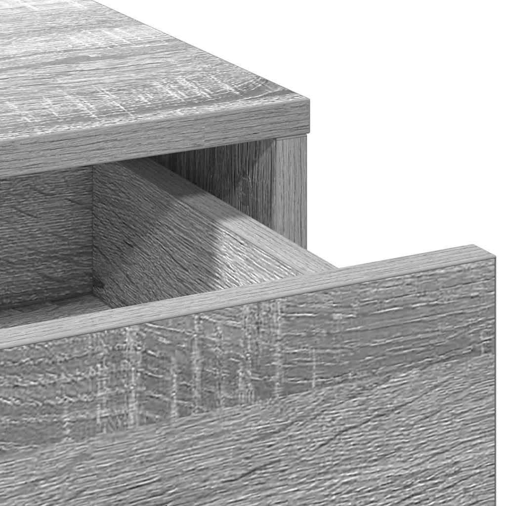 Sminkebord Grå sonoma 78.5 x 41 x 135 cm Konstruert tre