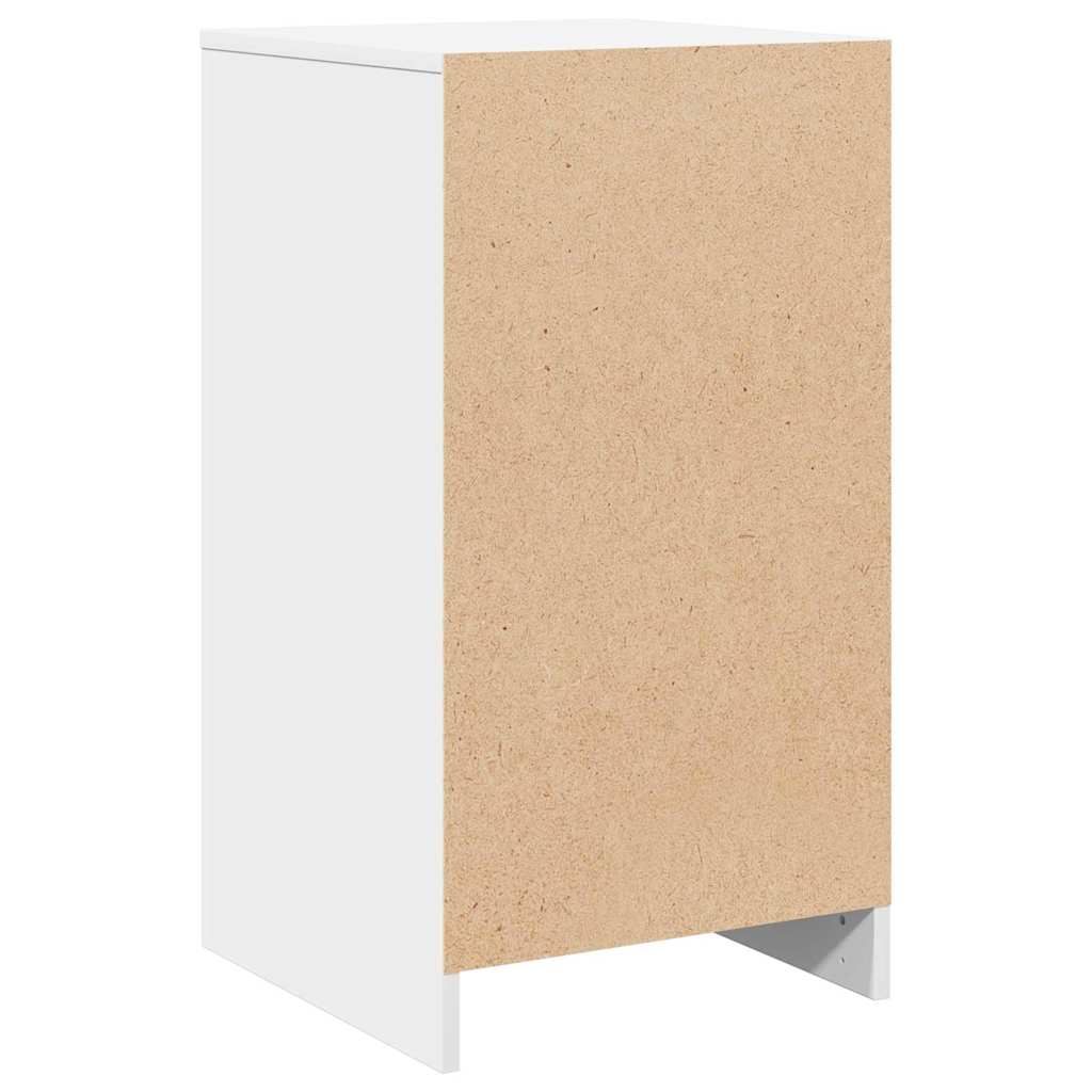 Serviesskap med skuff Hvit 40 x 41 x 75 cm Konstruert tre