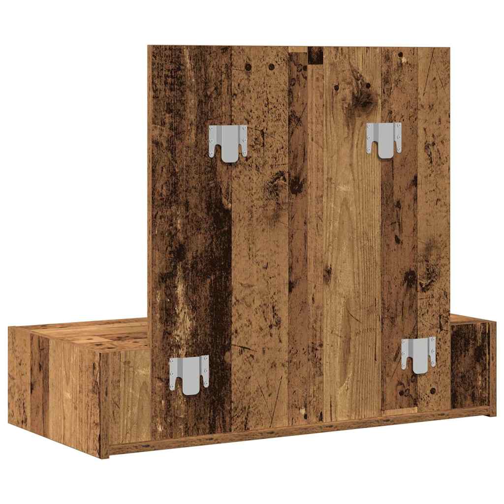 Sminkebord med skuff Brun 83 x 40 x 70 cm Konstruert tre