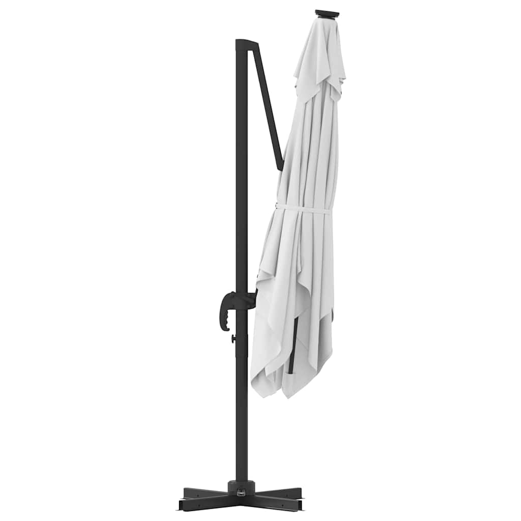 Cantilever Roma Parasoll Sand 286x285x265 cm i aluminium