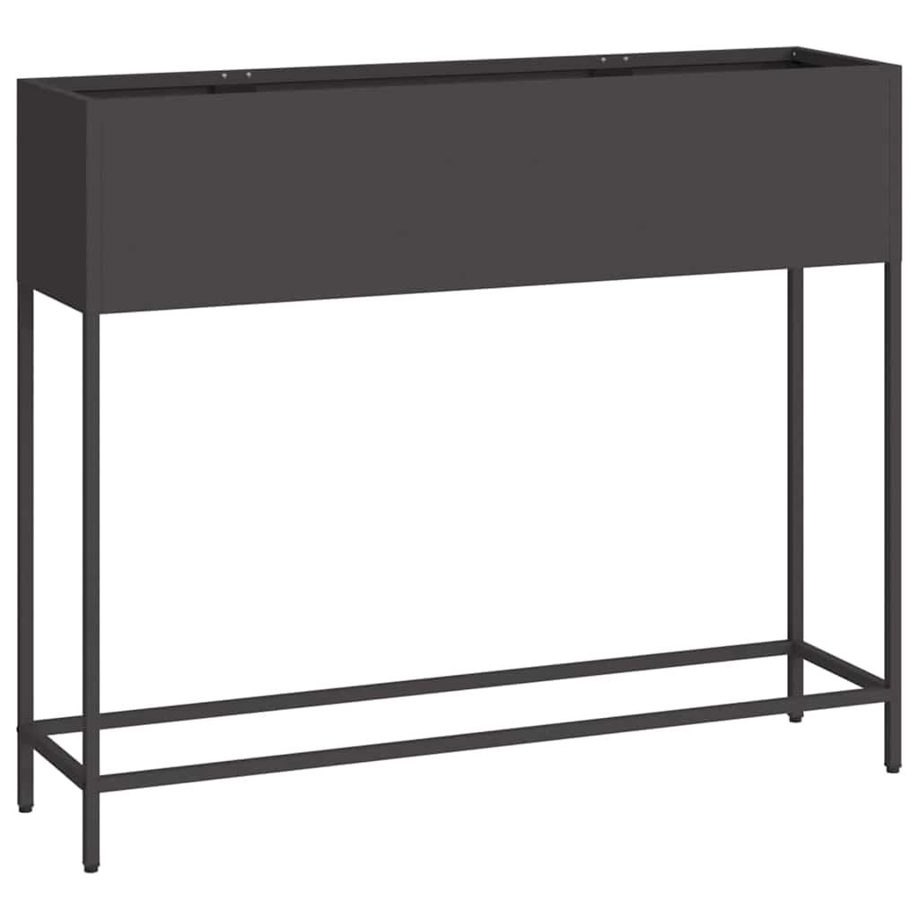 Hevet Hageplante Svart 100 x 26 x 82 cm Stål