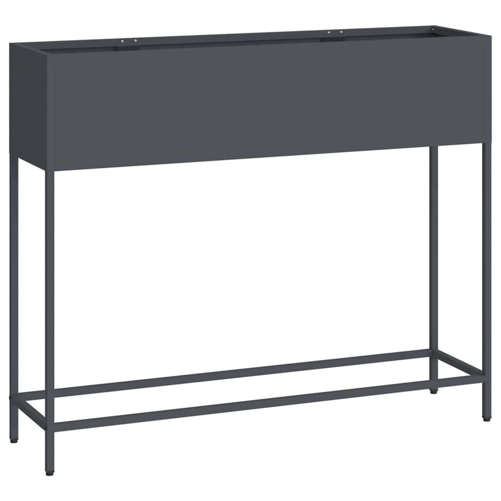 Hevet Hageplante Antrasitt 100 x 26 x 82 cm Stål