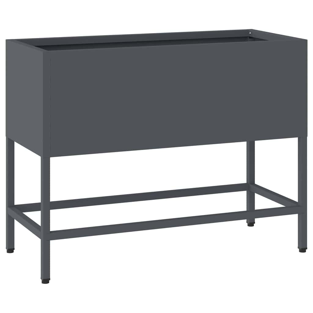 Hevet Hageplante Antrasitt 60 x 26 x 45 cm Stål