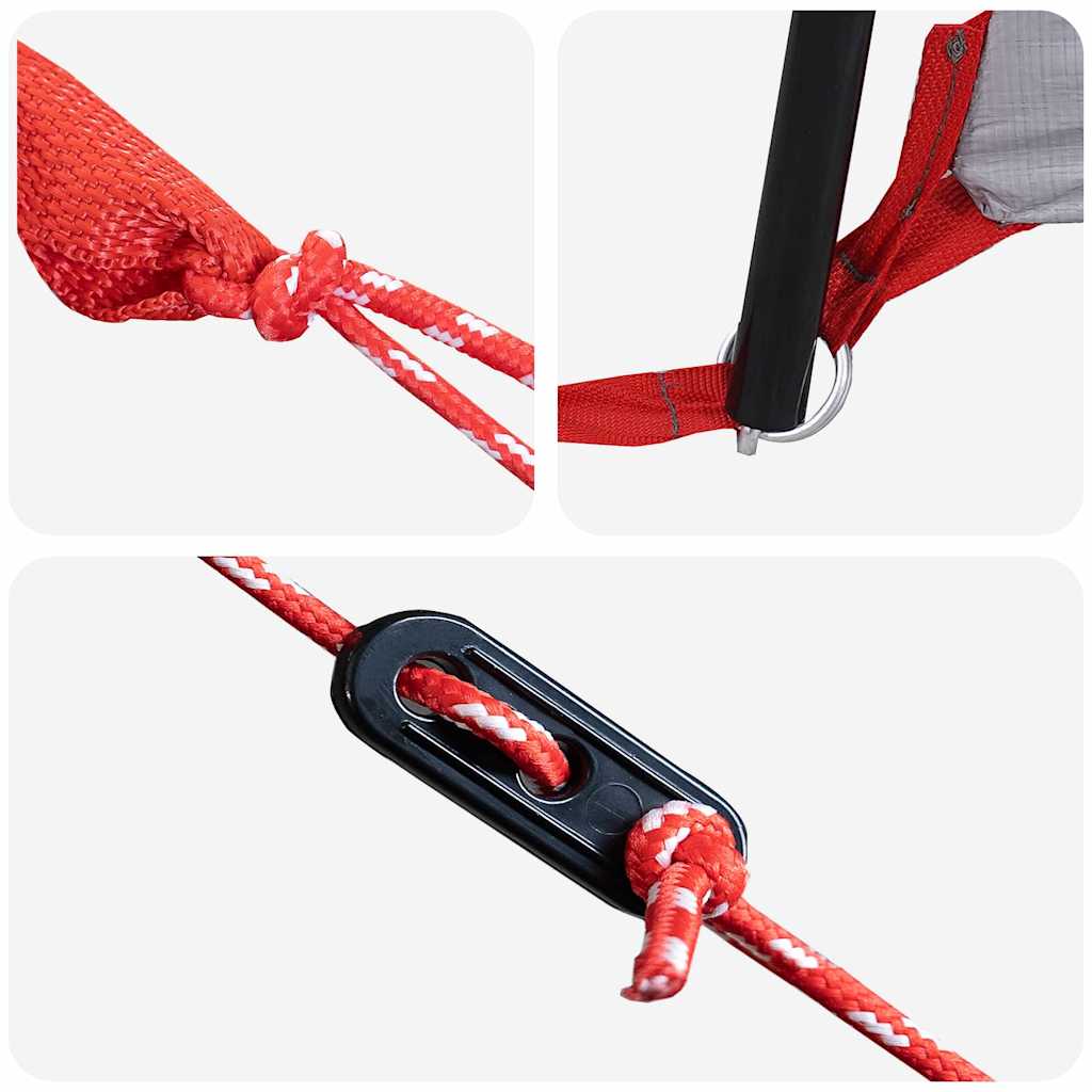 Teepee Telt med tak med lagring grønn 545 x 450 x 295 cm