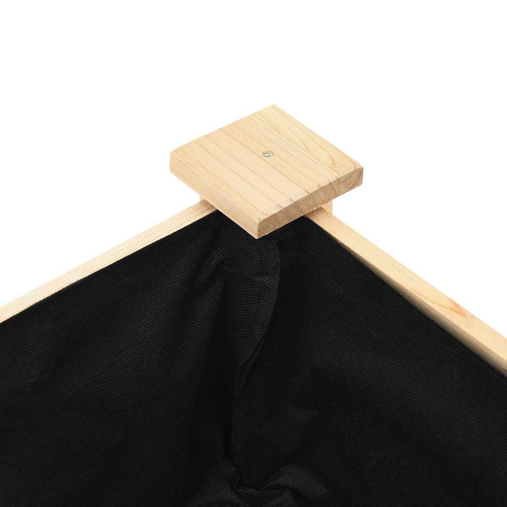 Hageblomsterpotte Beige 203 x 53 x 76,5 cm Massiv Furu Tre