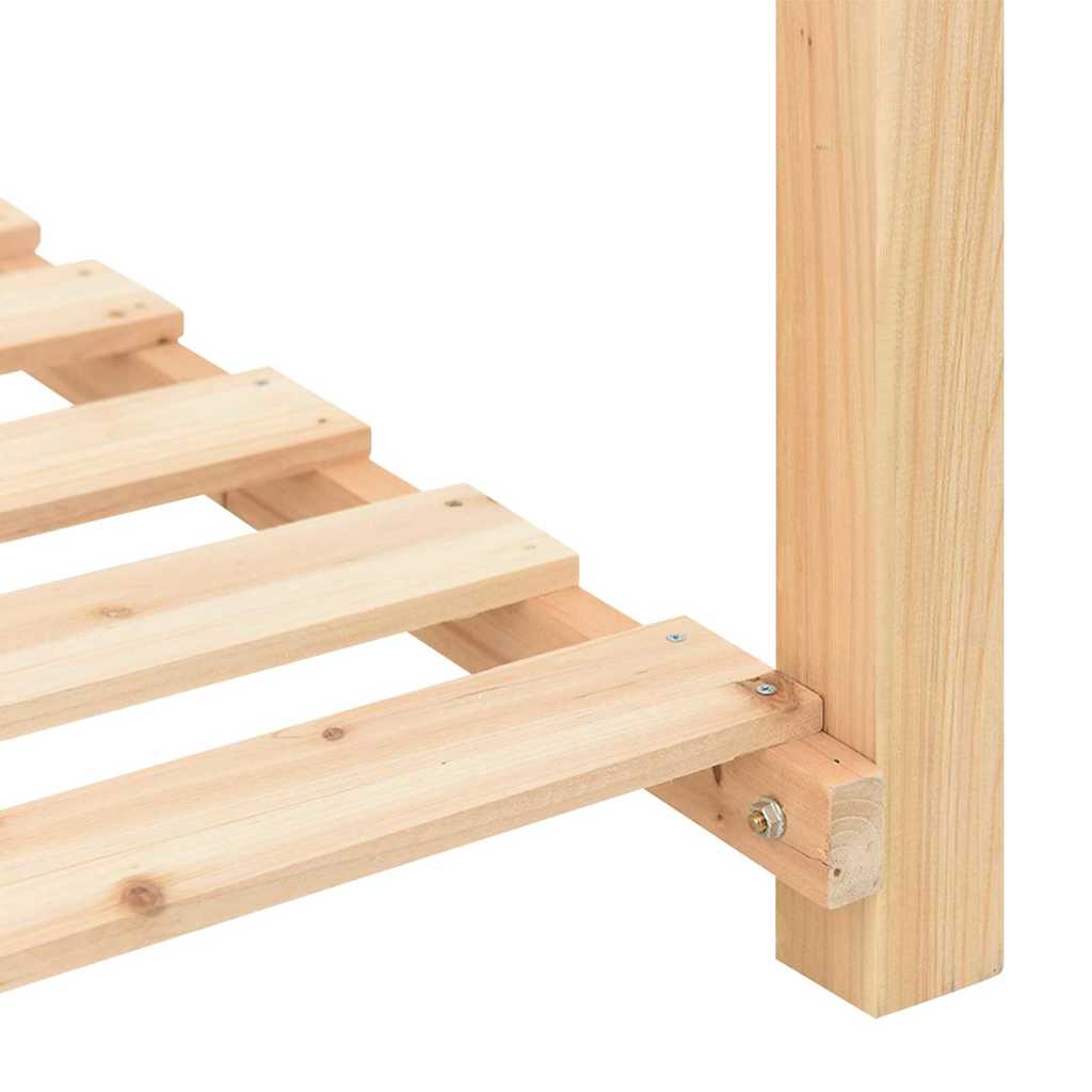 Hageblomsterpotte Beige 155 x 59 x 76,5 cm Massiv Furu Tre