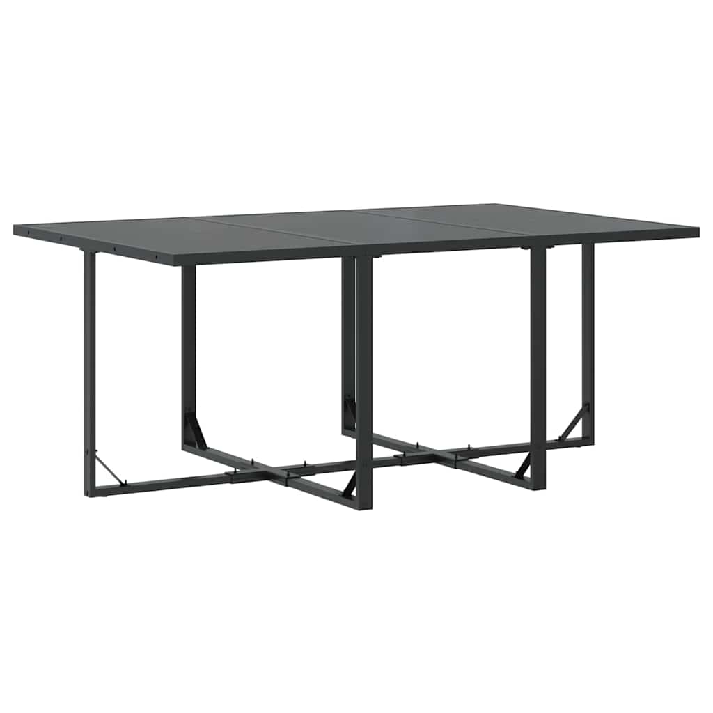 13-delt hagemøbelsett med puter i stål og tekstilene