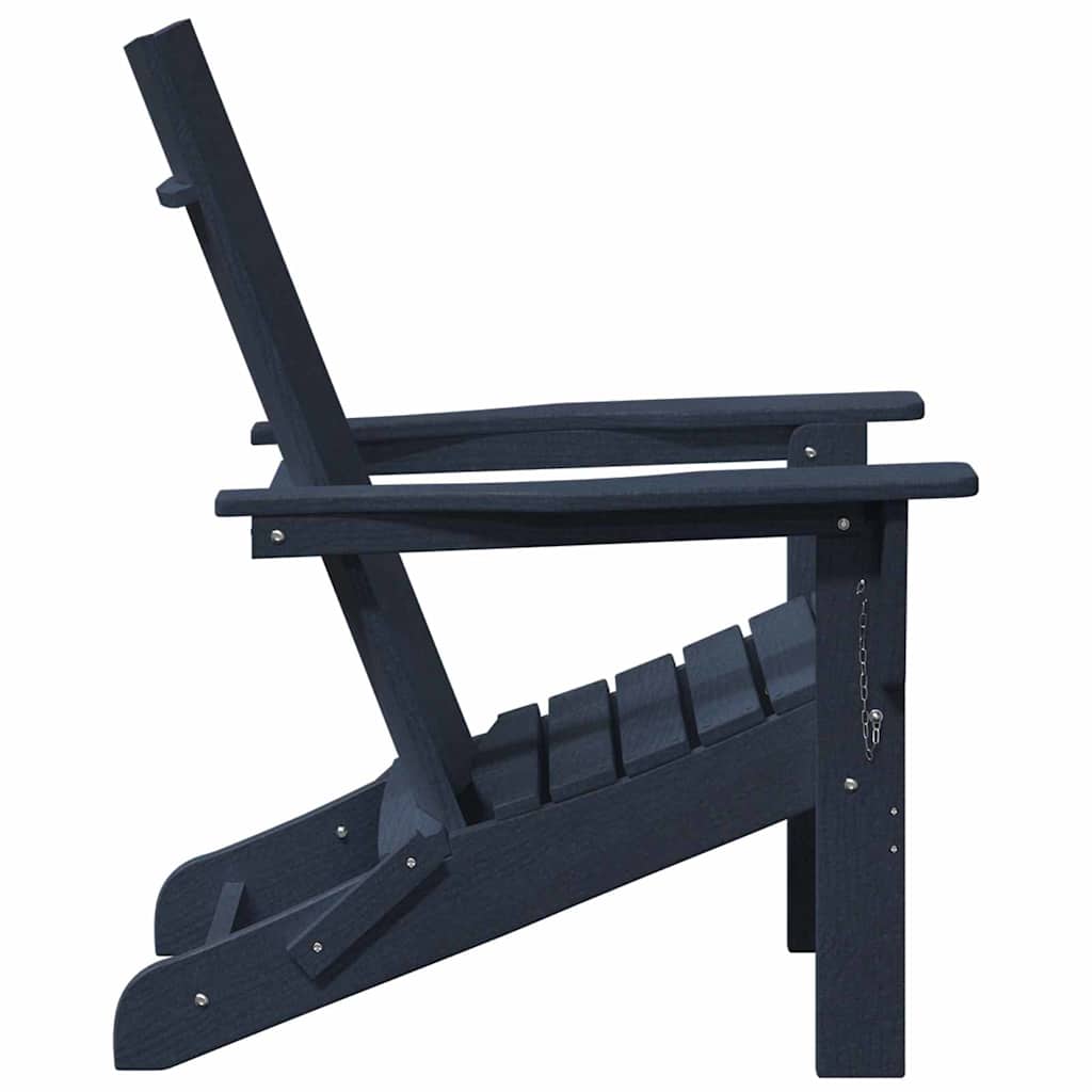 Hage lounge møbler 2 pcs Havblå 74.5 x 80.5 x 90cm Plast