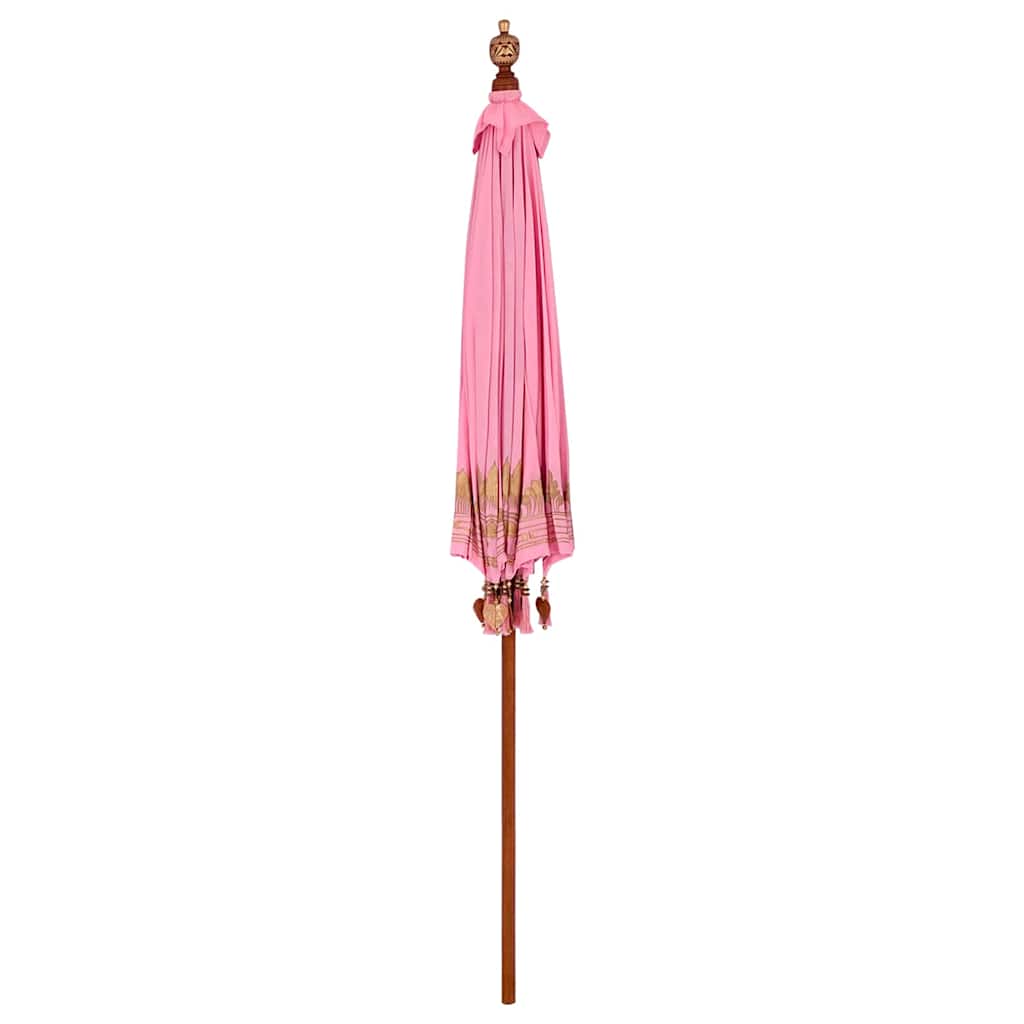 Parasoll Annet Rosa x 260 cm Bomull og solid tre