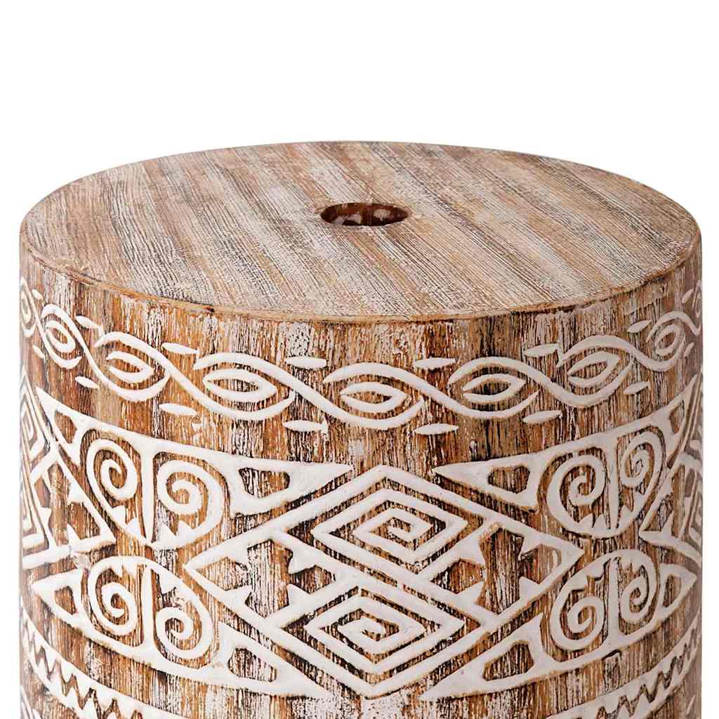 Parasollfot Annet hvittvasket Ø34 x 40 cm Heltre