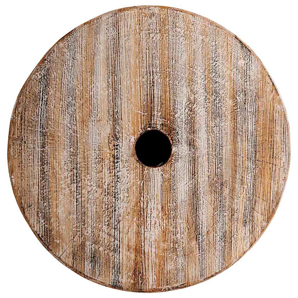 Parasollfot Annet hvittvasket Ø34 x 40 cm Heltre