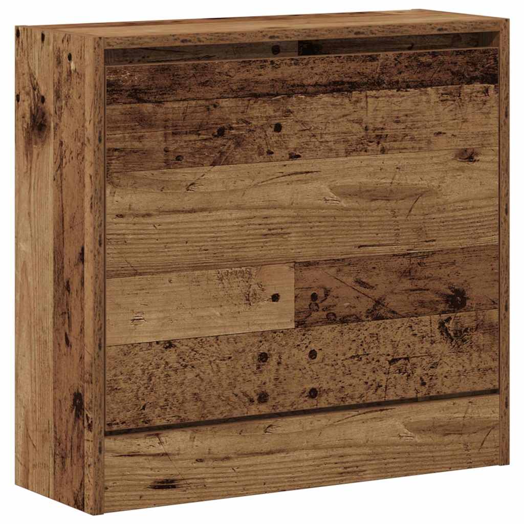 Skohylle Gamle Tre 60x21x57 cm Konstruert Tre