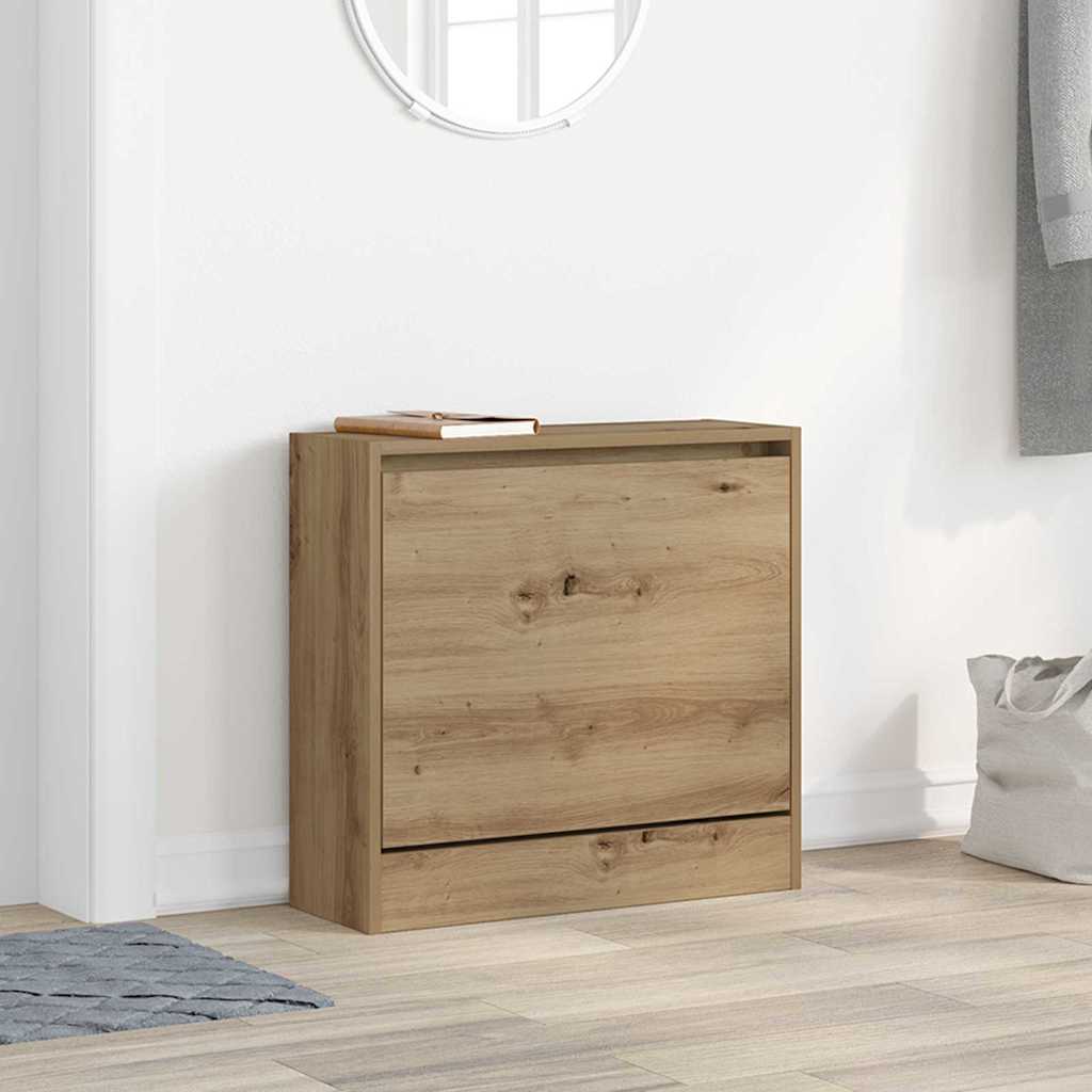Skohylle i Artisan Eik 60x21x57 cm Konstruert Tre