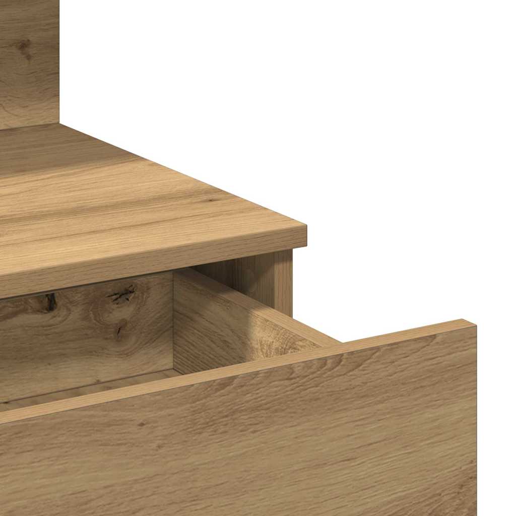 Sminkebord artisan eik 100 x 40 x 130 cm Konstruert tre