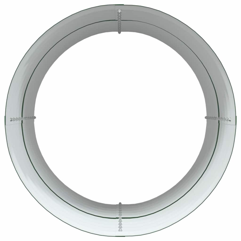 Høybed grønn 80 x 80 x 81 cm Stål