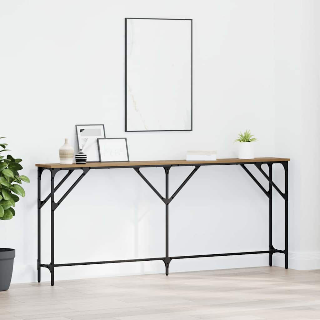 Konsollbord Artisan Eik 180x23x75 cm Ingeniør Tre