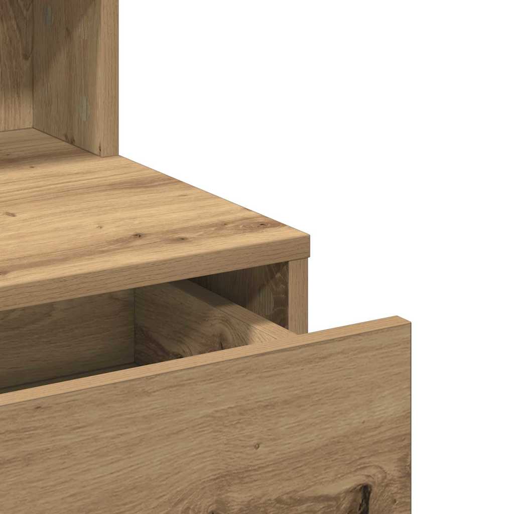 Sminkebord artisan eik 80 x 41 x 134.5 cm Konstruert tre