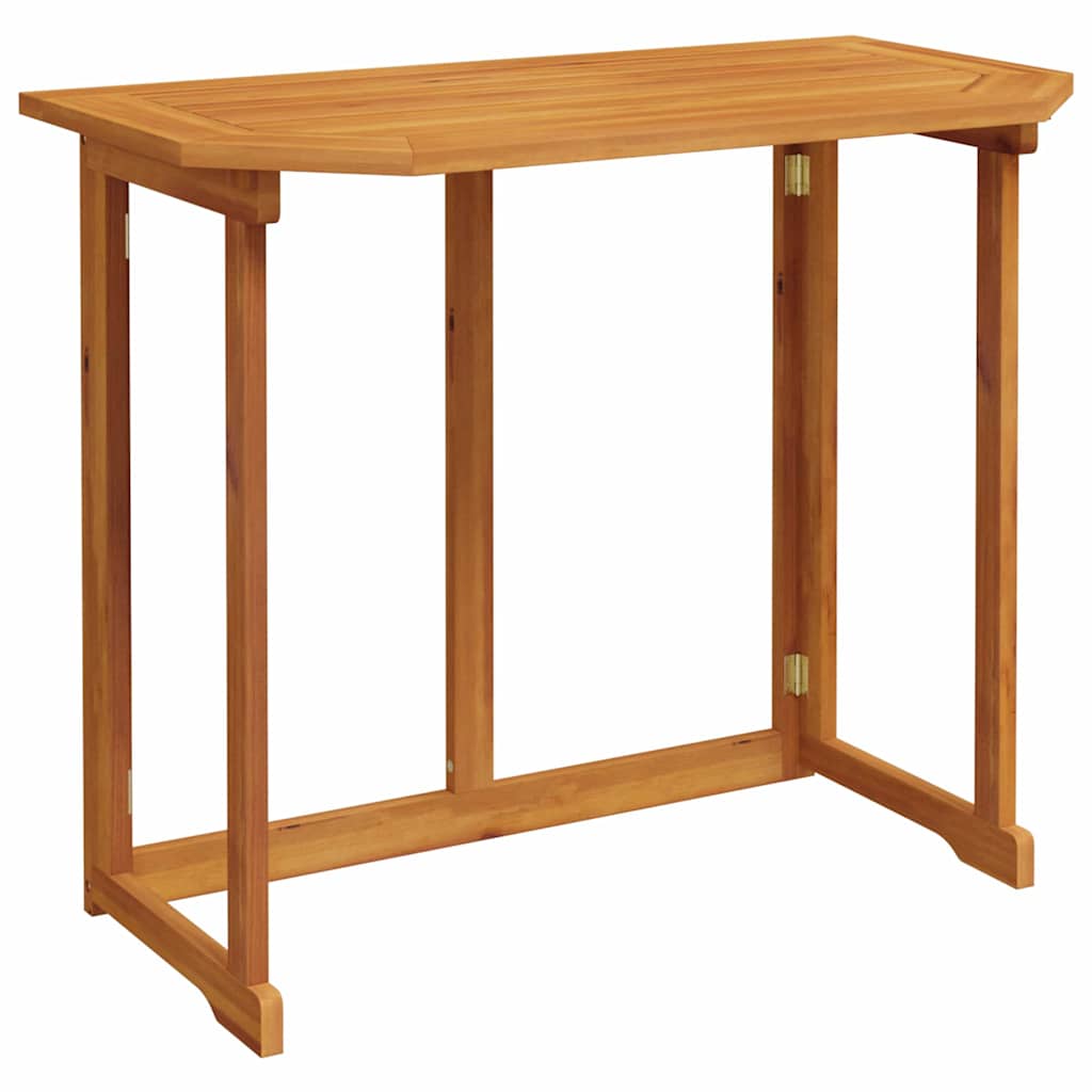 Hage Bistro Sett 5 pcs Brun heltre akasie