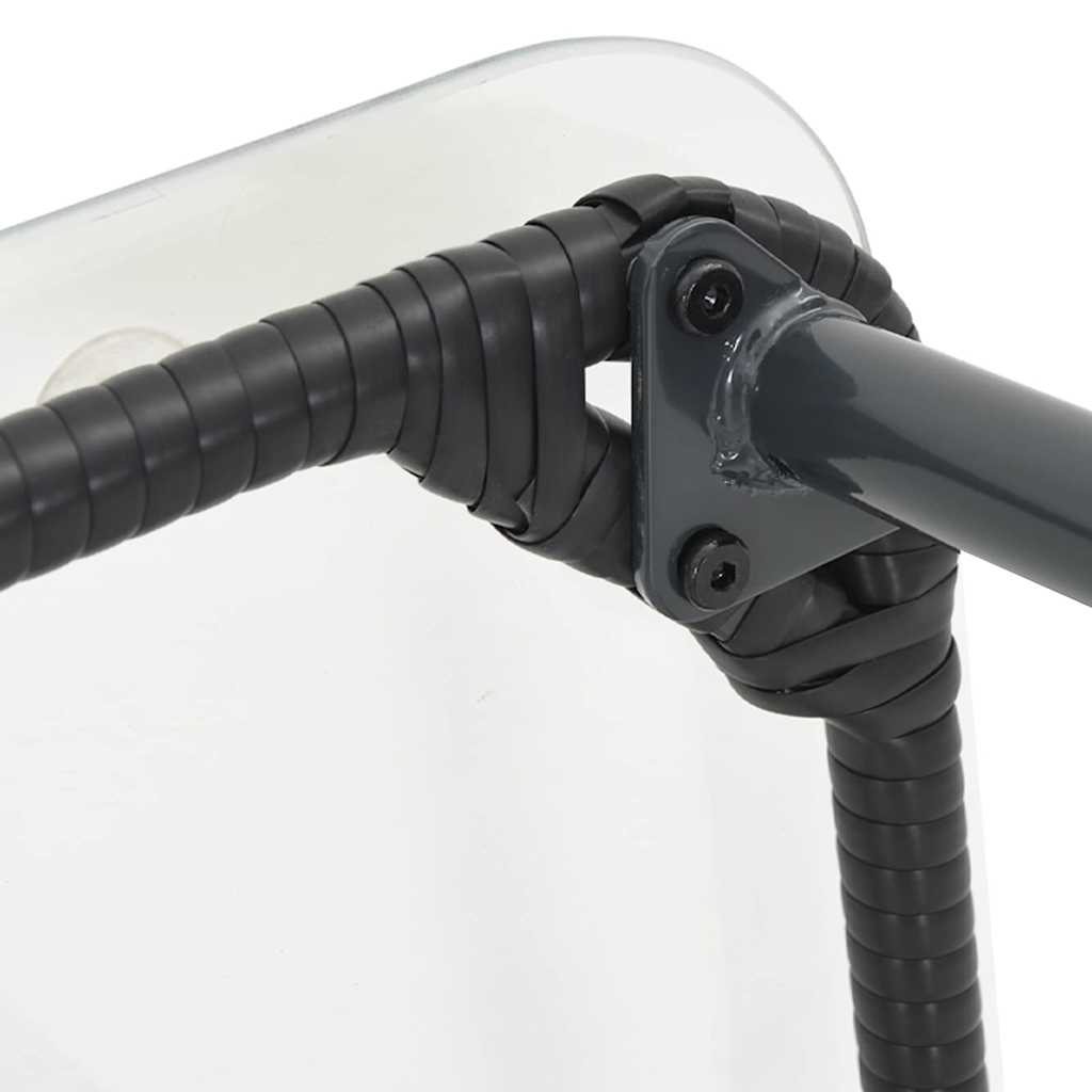 Hagebord Svart 80 x 40 x 45 cm Poly rattan