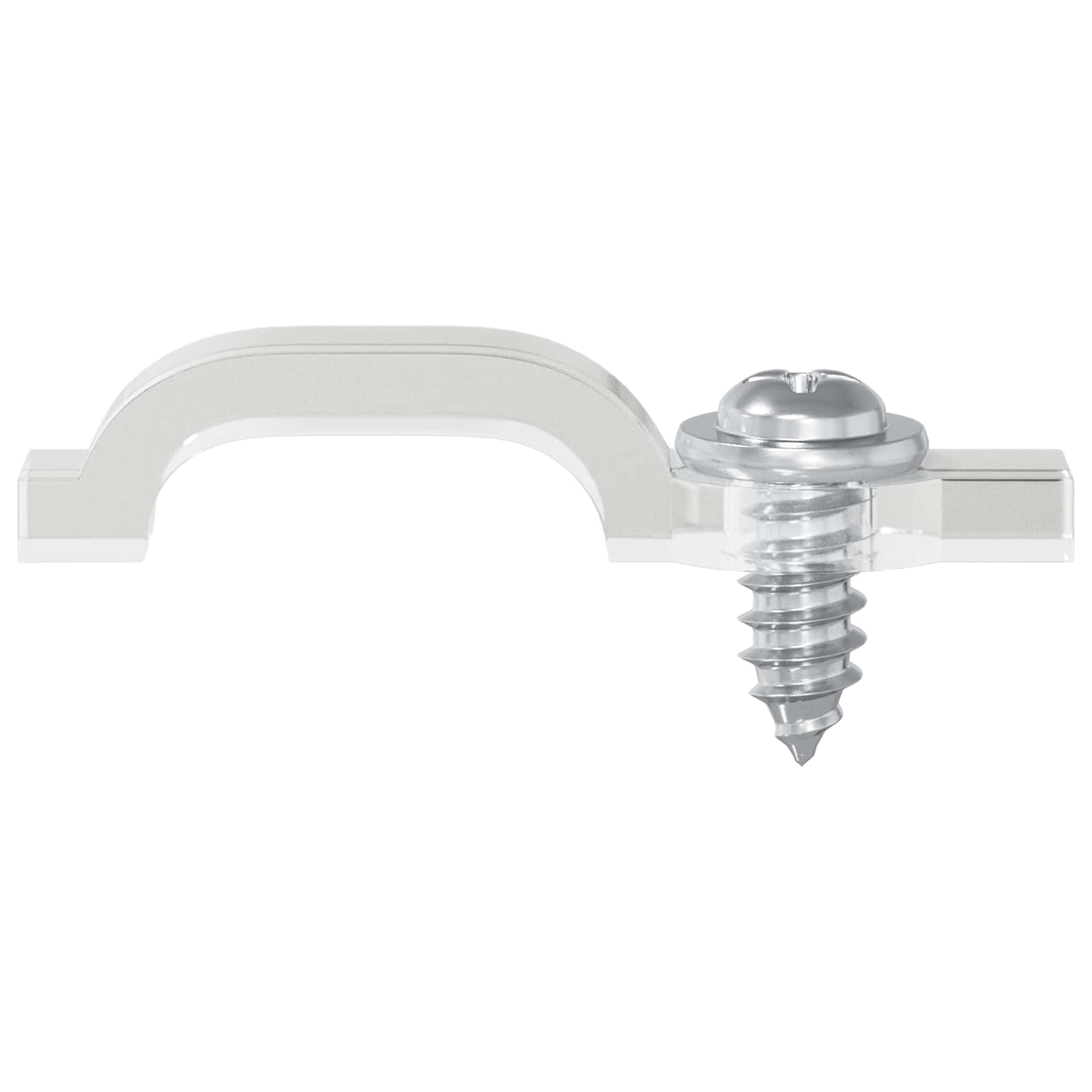 LED Strip Clips 2 pcs Gjennomsiktig 2 x 1 x 0.5 cm