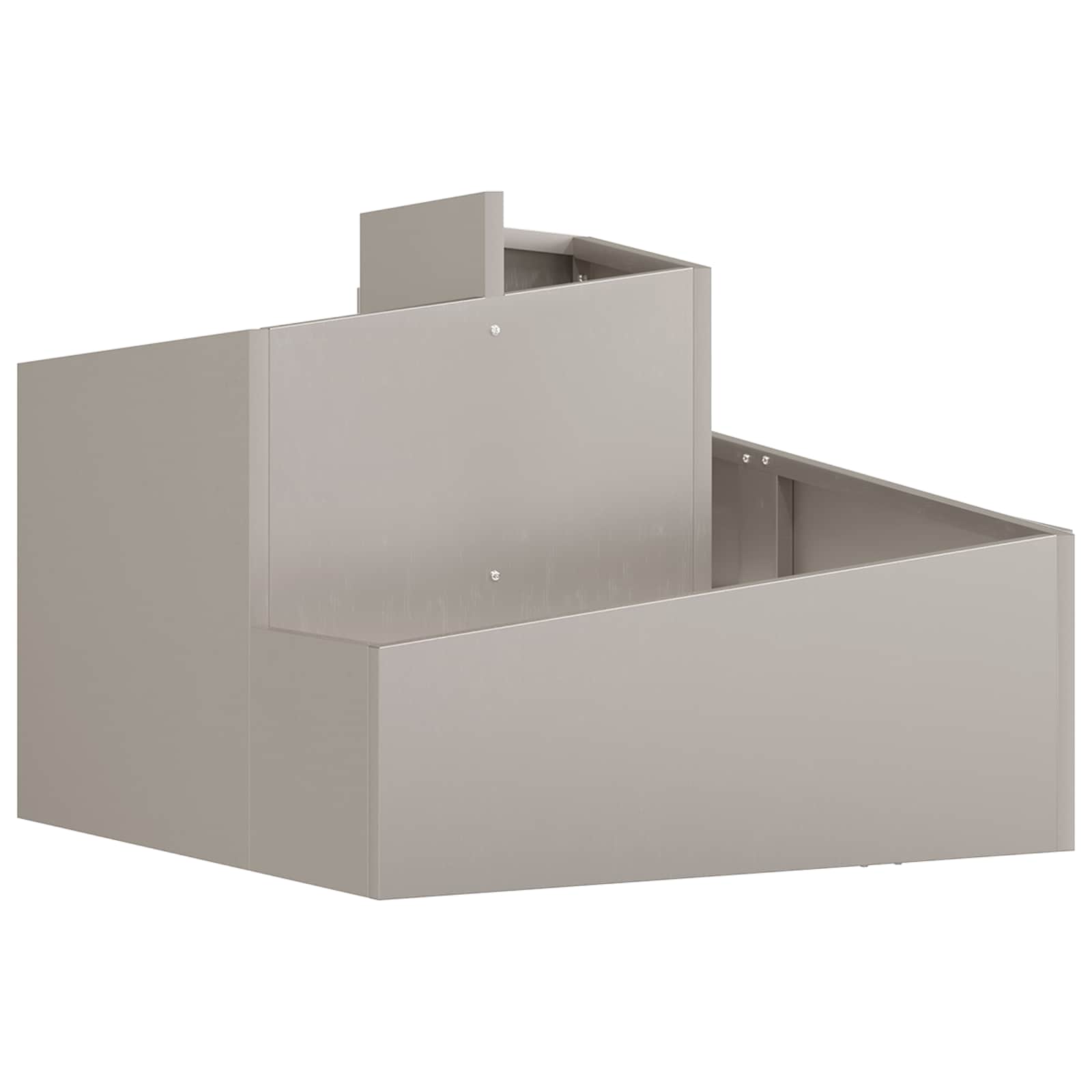 Hageblomsterpotte Brun 60 x 60 x 50 cm Cortenstål