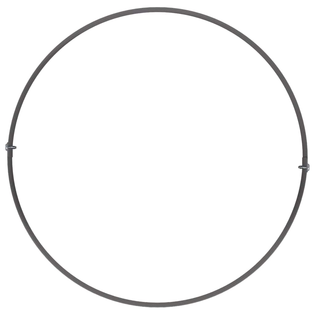 Hageblomsterpotte Svart 30 x 30 x 20 cm Stål