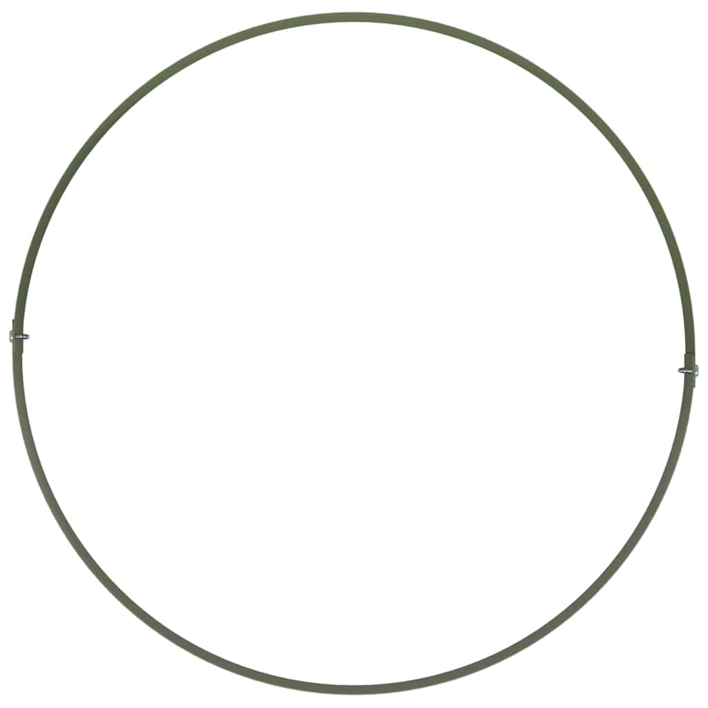 Hageblomsterpotte Olivengrønn 40 x 40 x 20 cm Stål