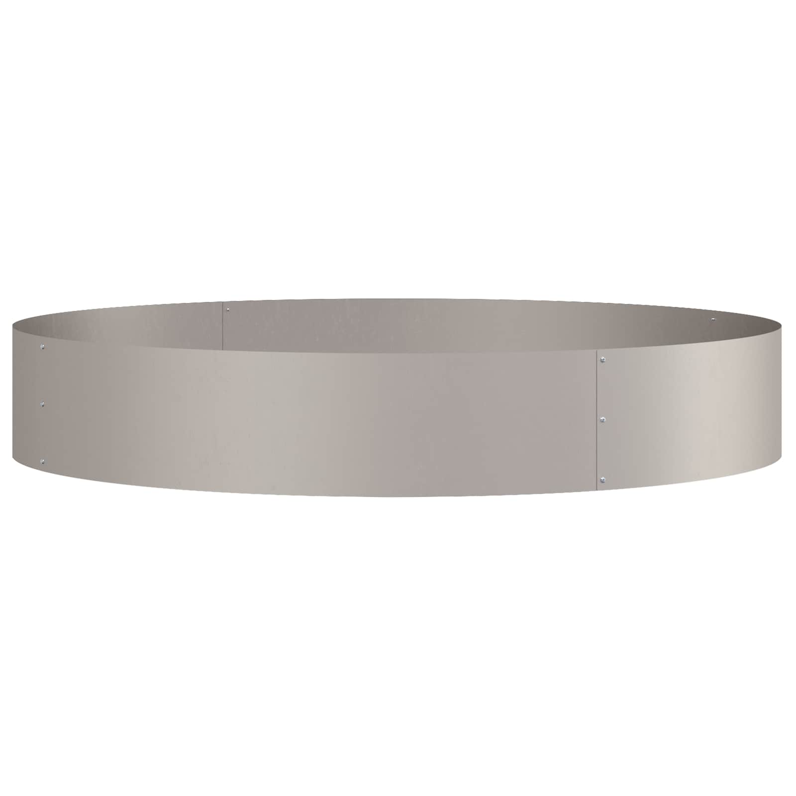 Hageblomsterpotte Brun 120 x 120 x 20 cm Cortenstål