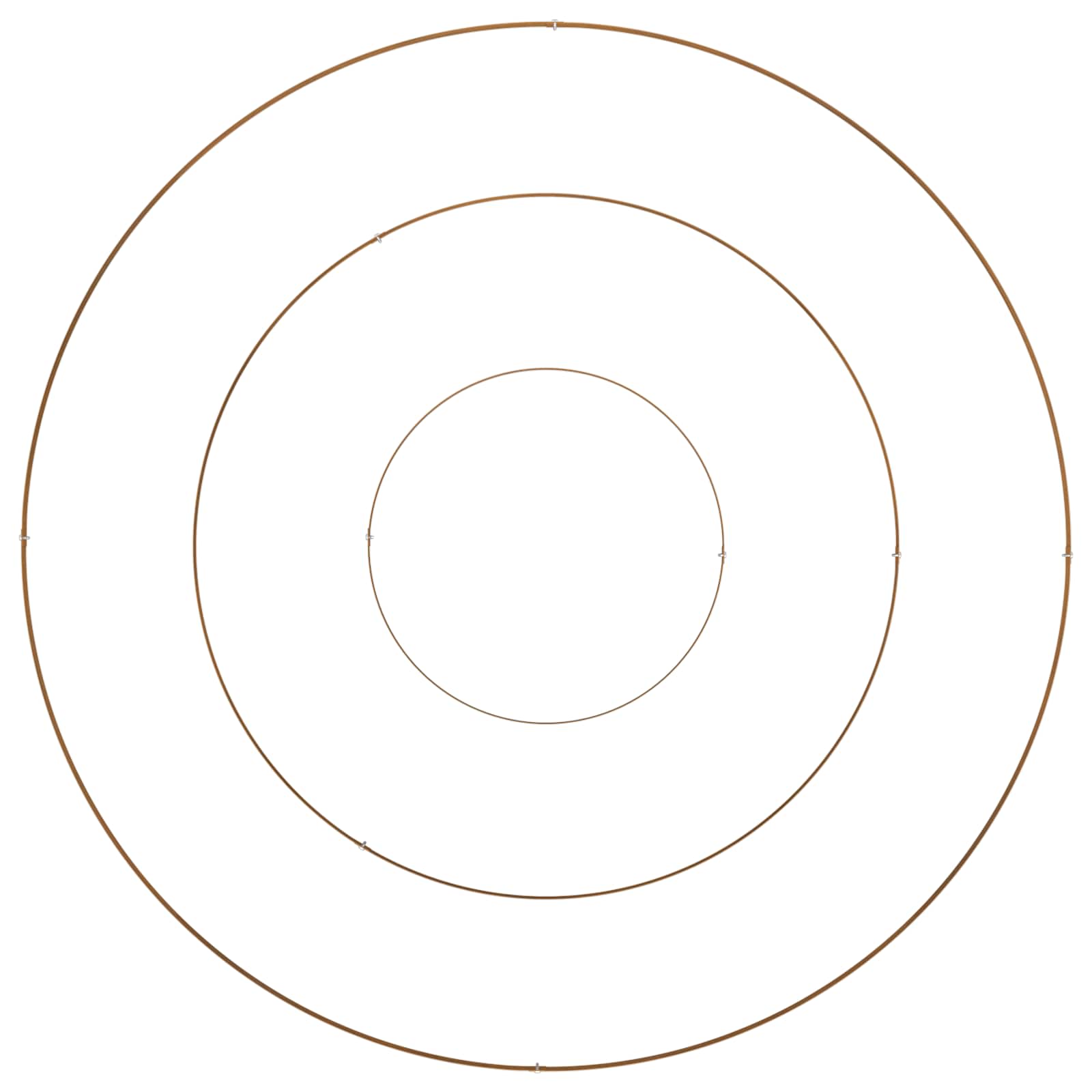 Hageblomsterpotte Brun 120 x 120 x 20 cm Cortenstål