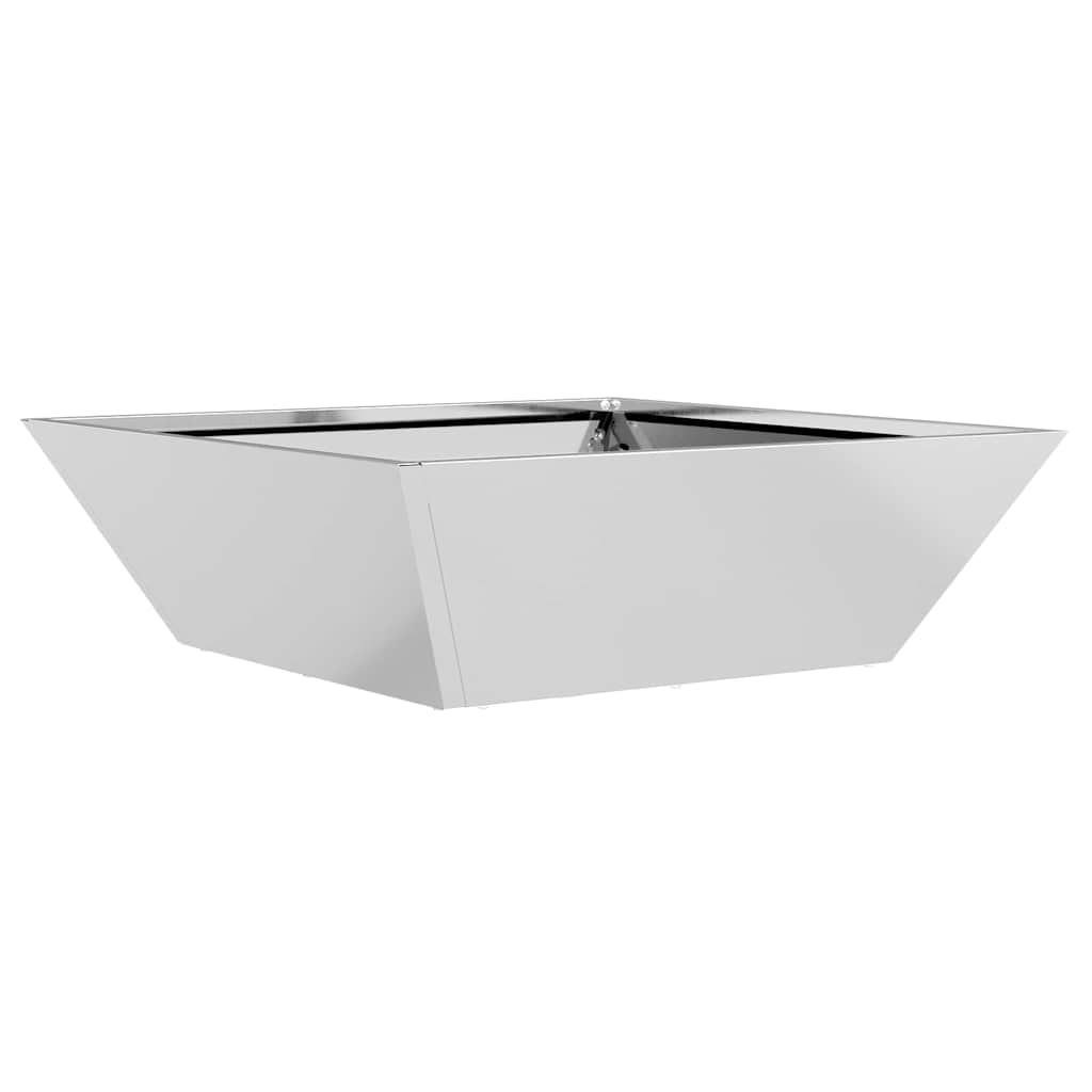 Hagebolle plantepotte 50x50x15 cm av galvanisert stål