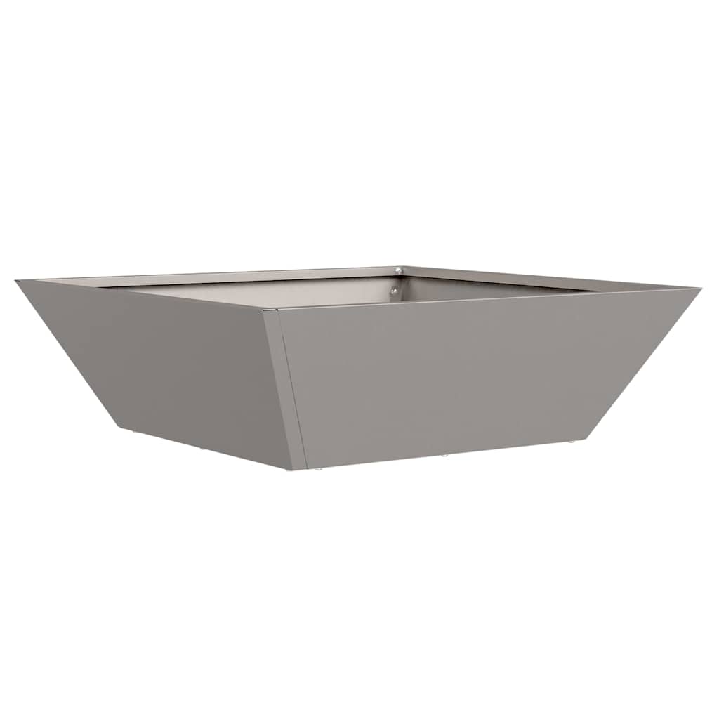 Hagebolle, plantekasser, 5 stk, 50x50x15 cm i værbestandig stål.
