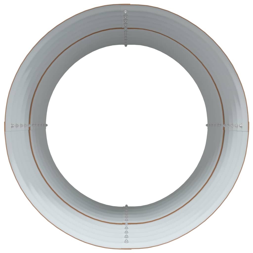 Høybed Brun 80 x 80 x 81 cm Stål