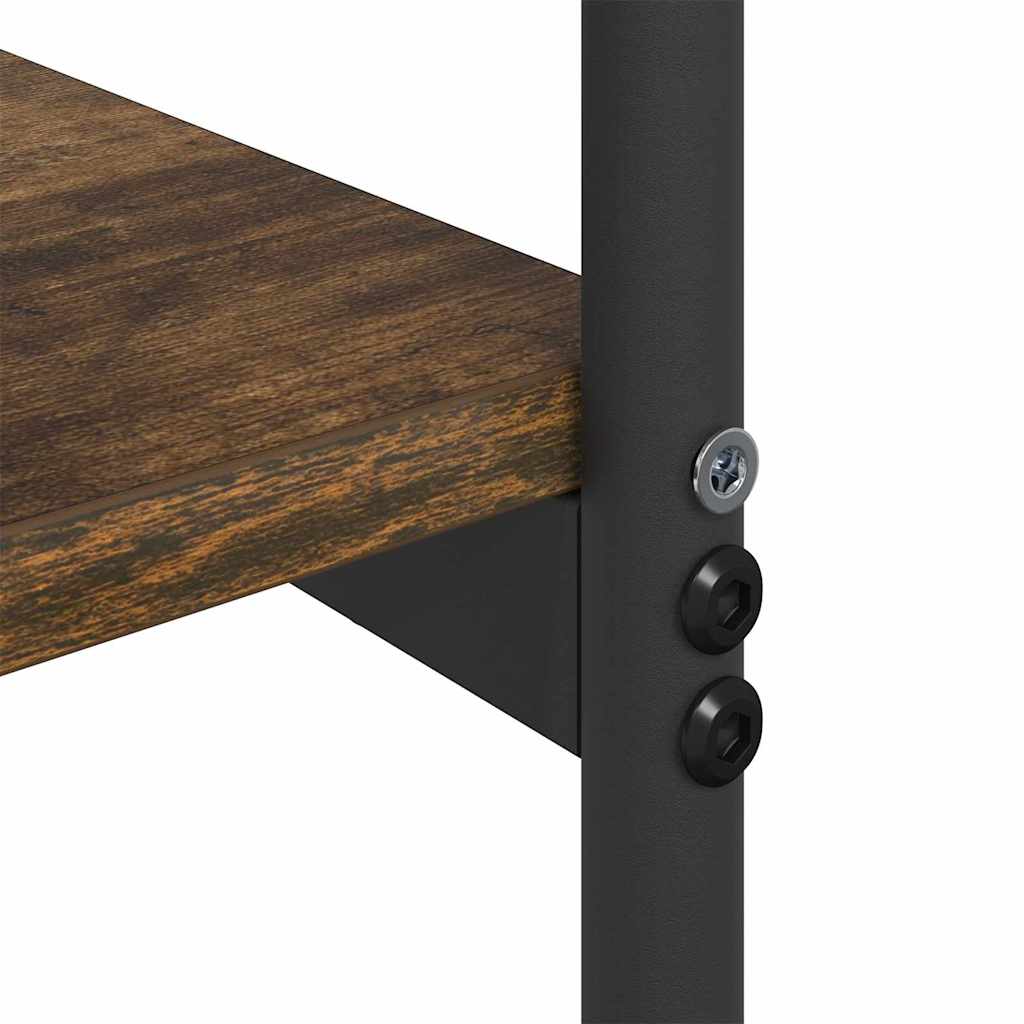 Konsollbord Røkt eik 101 x 35 x 80.5 cm Konstruert tre