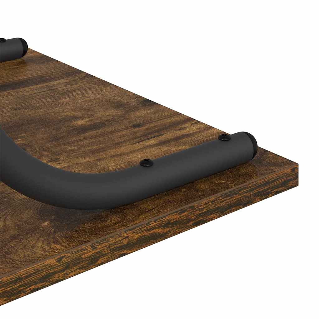 Konsollbord Røkt eik 101 x 35 x 80.5 cm Konstruert tre