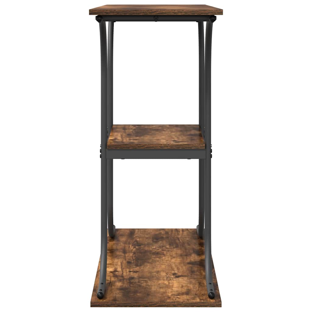 Konsollbord Røkt eik 101 x 35 x 80.5 cm Konstruert tre