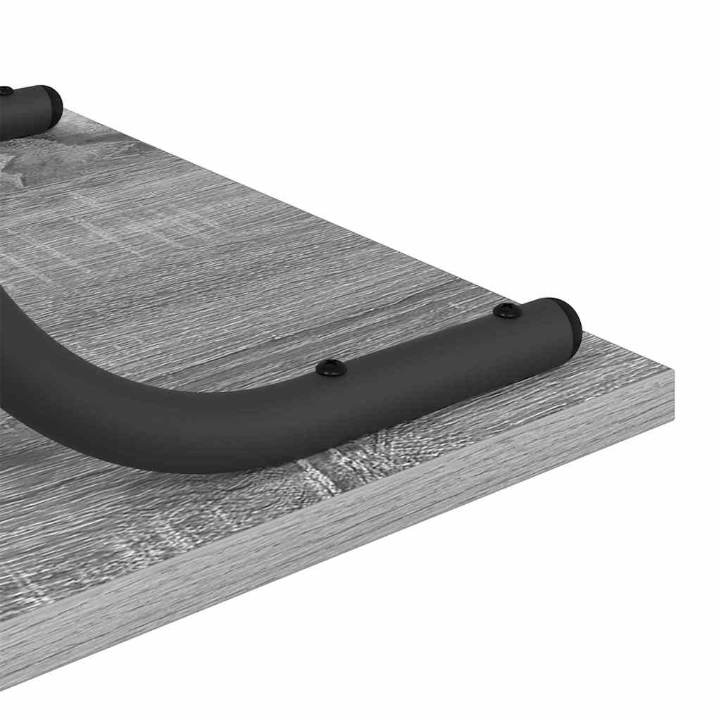 Konsollbord Grå sonoma 101 x 35 x 80.5 cm Konstruert tre