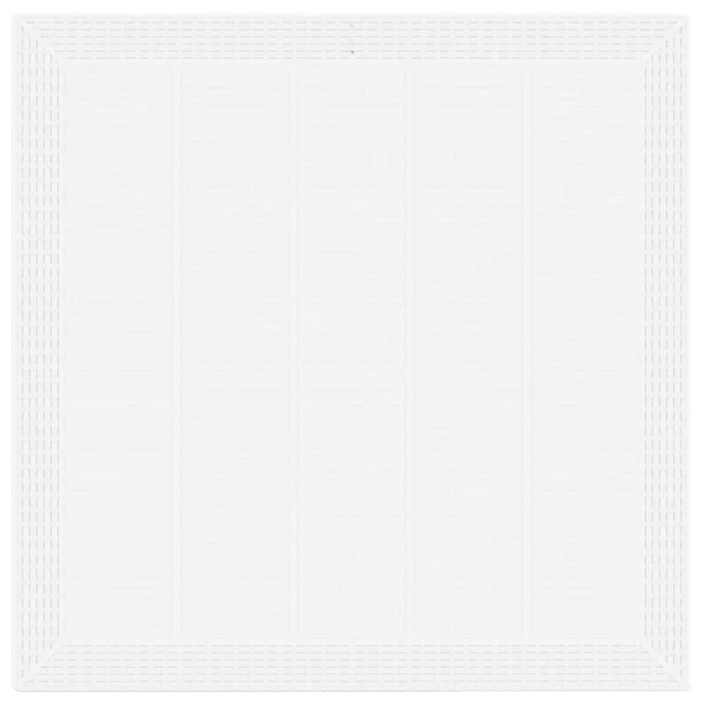 Hage Spisegruppe 3 pcs Hvit Polt rattan