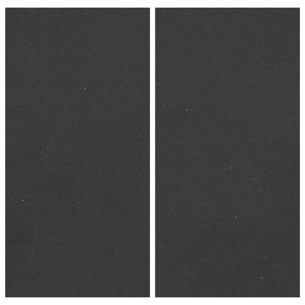 Bunnark til basseng Svart 274 x 274 cm Ikke-vevd stoff