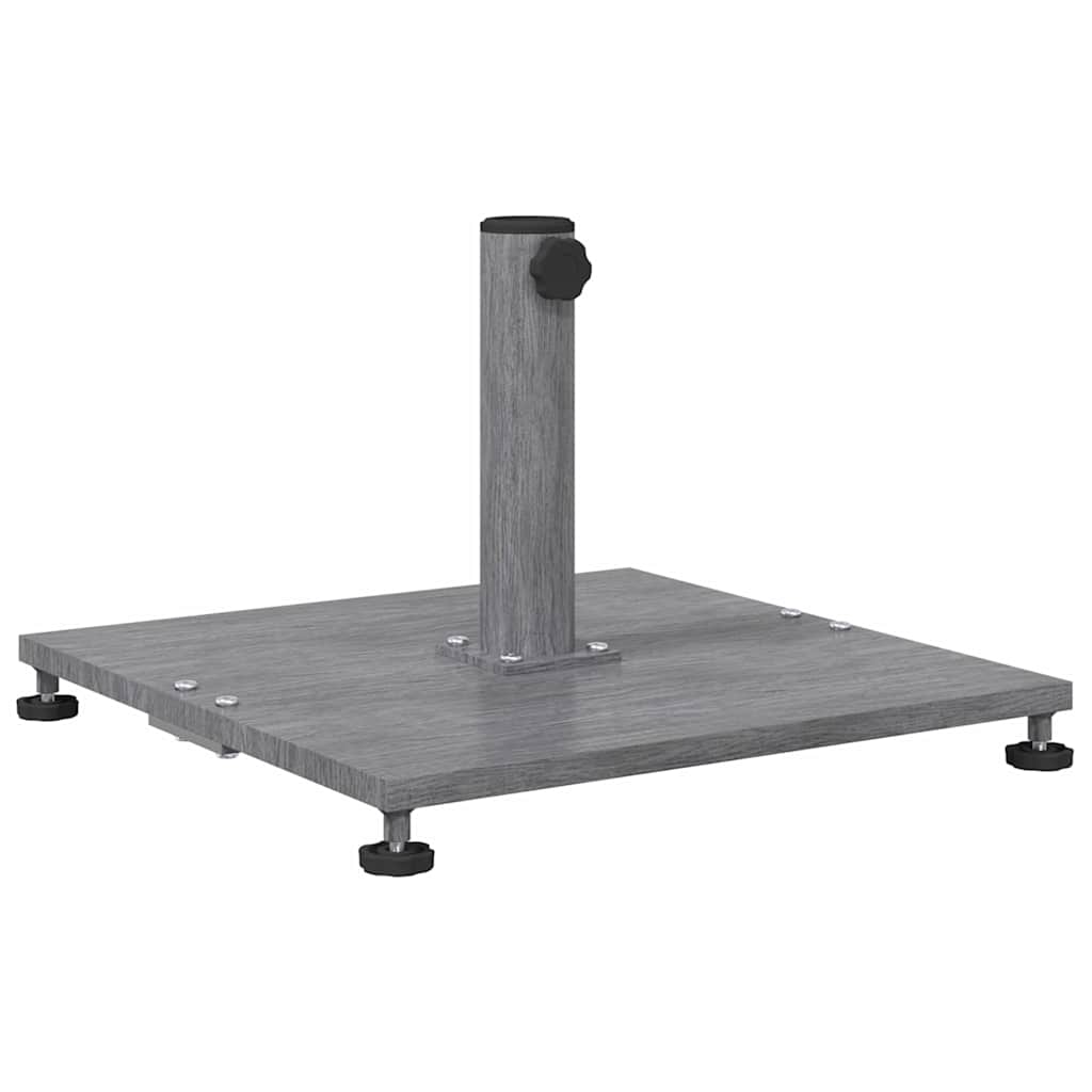 Uteliv parasollfester Mørkt tre 45 x 45 x 31 cm Stål