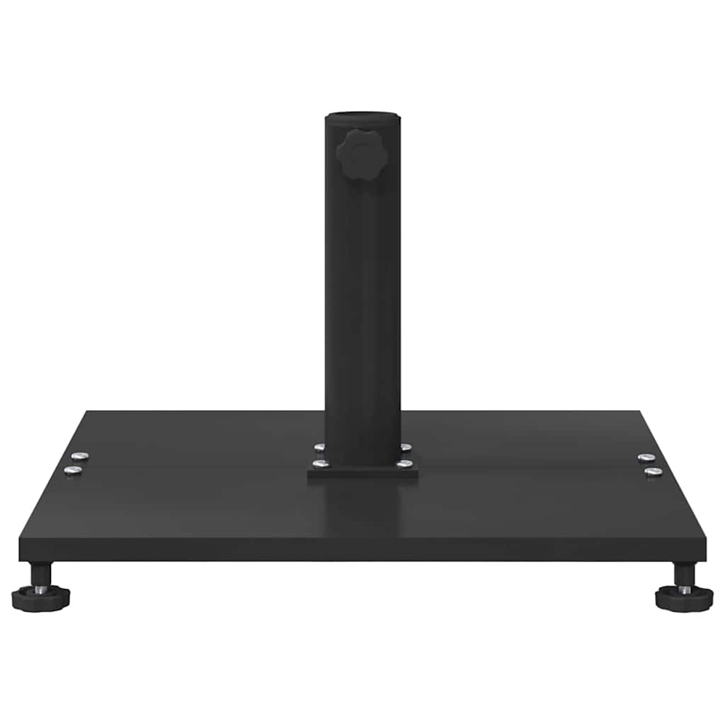 Uteliv parasollfester Svart 45 x 45 x 31 cm Stål