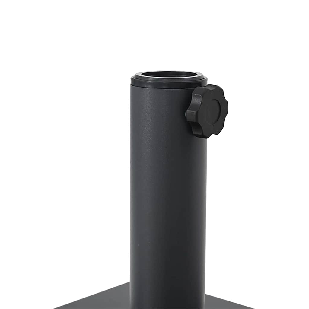 Uteliv parasollfester Mørke grå 45 x 45 x 31 cm Stål