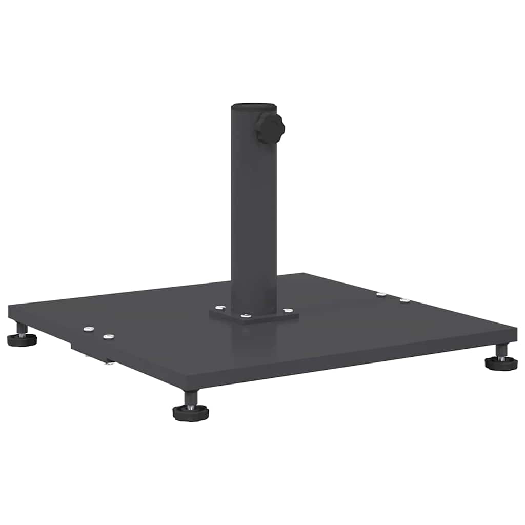 Uteliv parasollfester Mørke grå 45 x 45 x 31 cm Stål