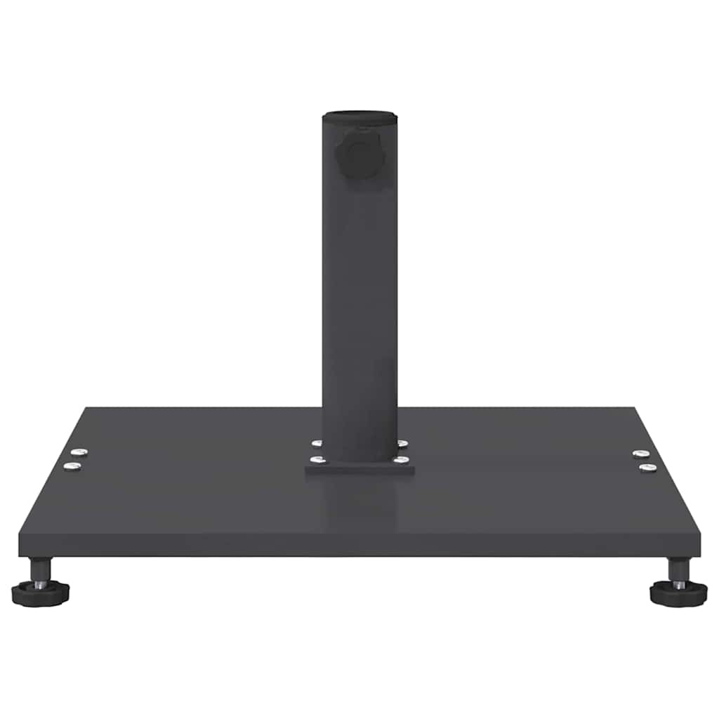 Uteliv parasollfester Mørke grå 45 x 45 x 31 cm Stål