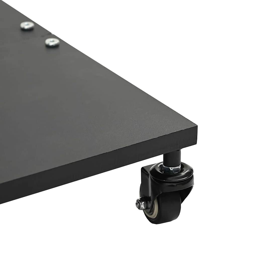 Uteliv parasollfester Svart 45 x 45 x 31.5 cm Stål