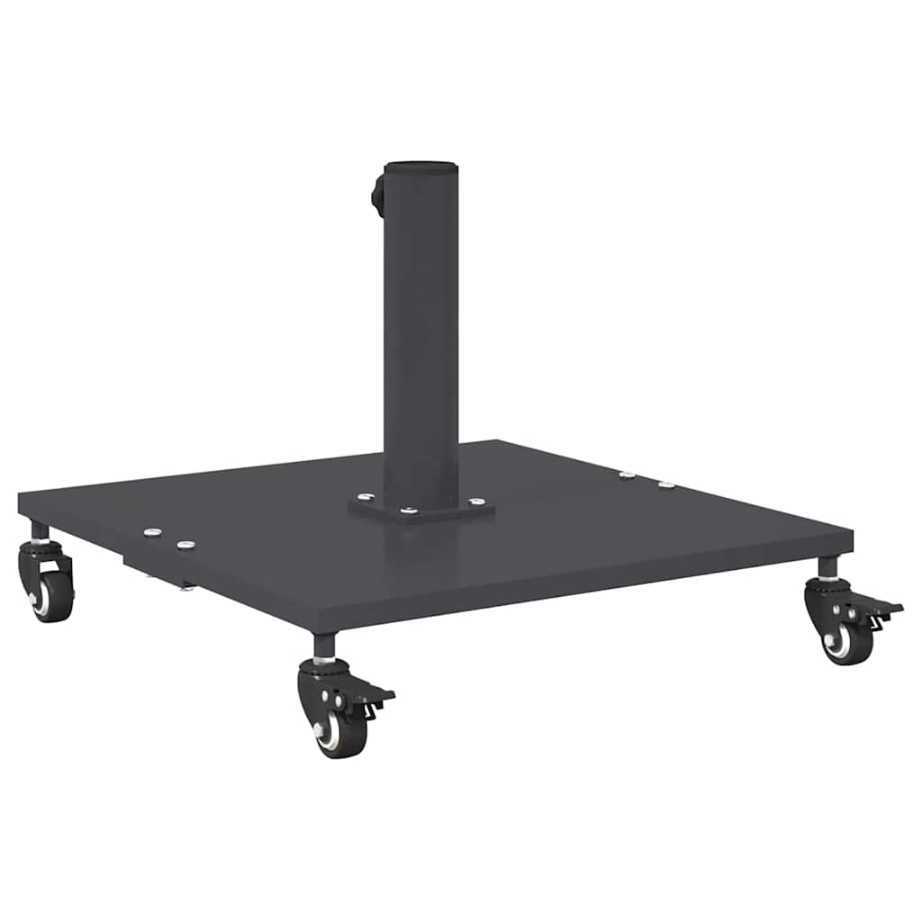 Uteliv parasollfester Mørke grå 45 x 45 x 31.5 cm Stål