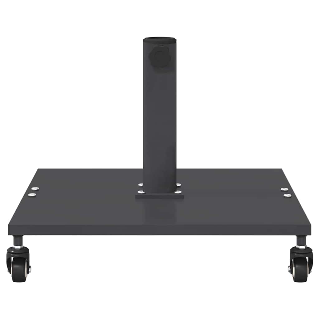 Uteliv parasollfester Mørke grå 45 x 45 x 31.5 cm Stål