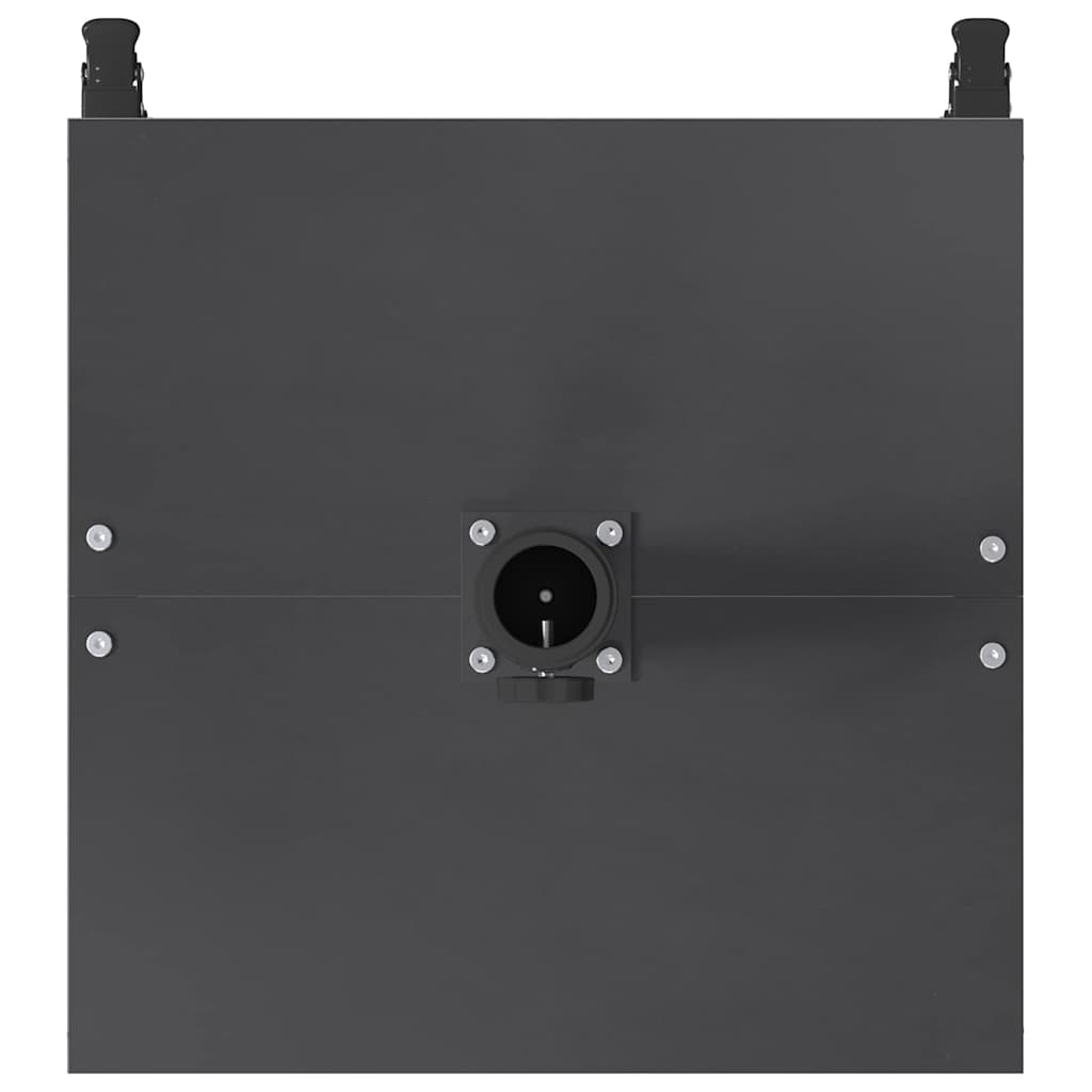 Uteliv parasollfester Mørke grå 45 x 45 x 31.5 cm Stål